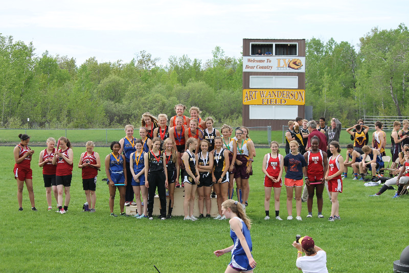 ClearbrookGonvick District 2311 SubSection Track Bears have a