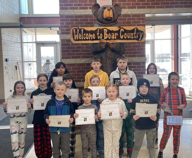 ClearbrookGonvick District 2311 Students of the Month Elementary
